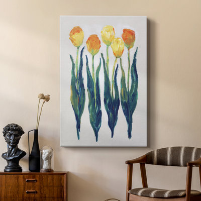 Tulipes dans une rangée I - Gallery Cavas