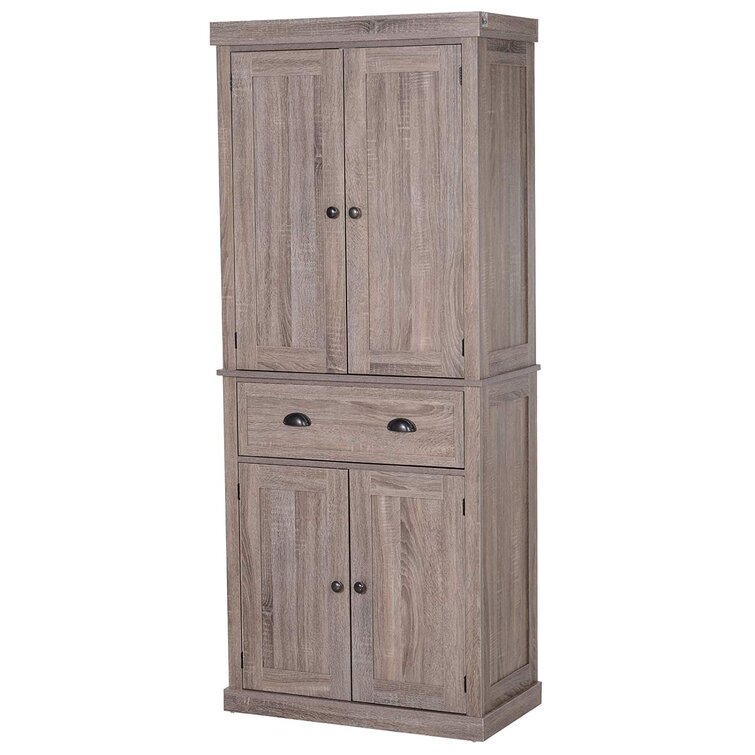 Finney 2 -Door 1 -Drawer 4 -Shelf Storage Cabinet