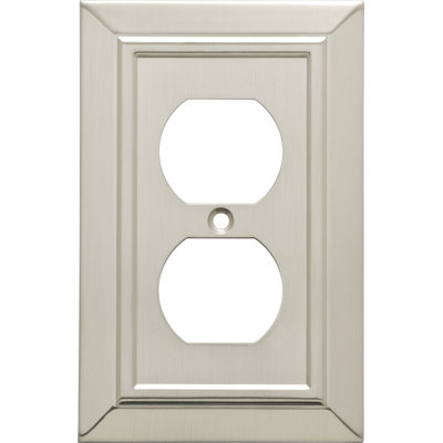 Classic Architecture 1-Gang Duplex Outlet Wall Plate