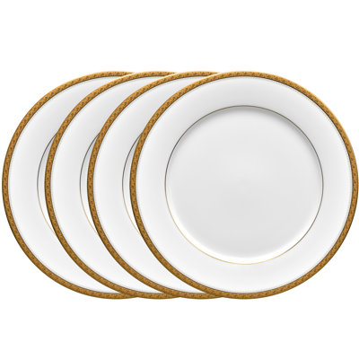Grandes assiettes Noritake Charlotta, 10 1/2 po