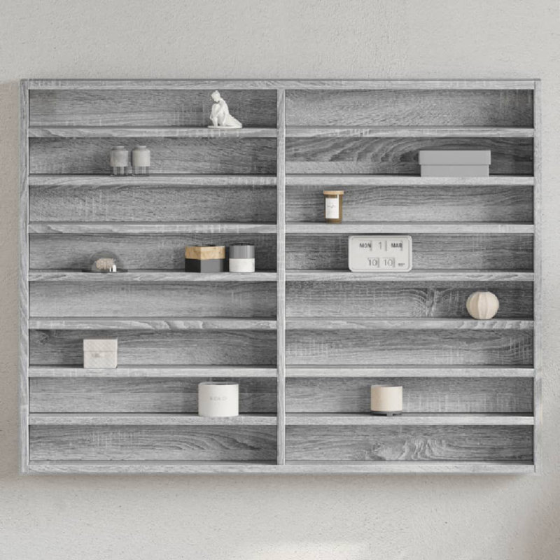 Renye Floating Shelf, Grey Sonoma
