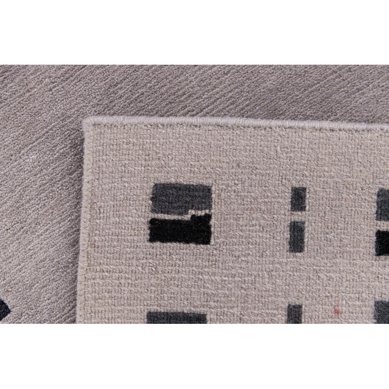 Tapis de couloir gris Jacoby