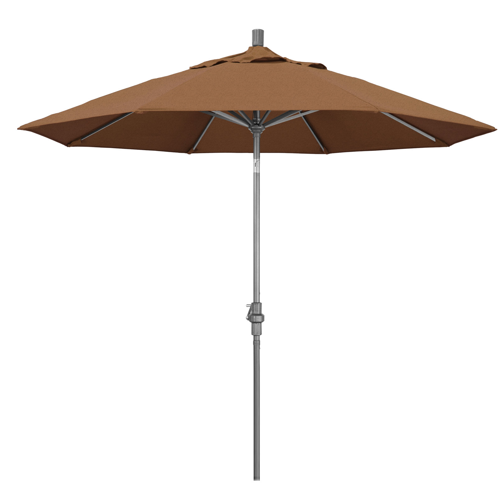 Romany 108'' Outdoor Umbrella, Teak Performance