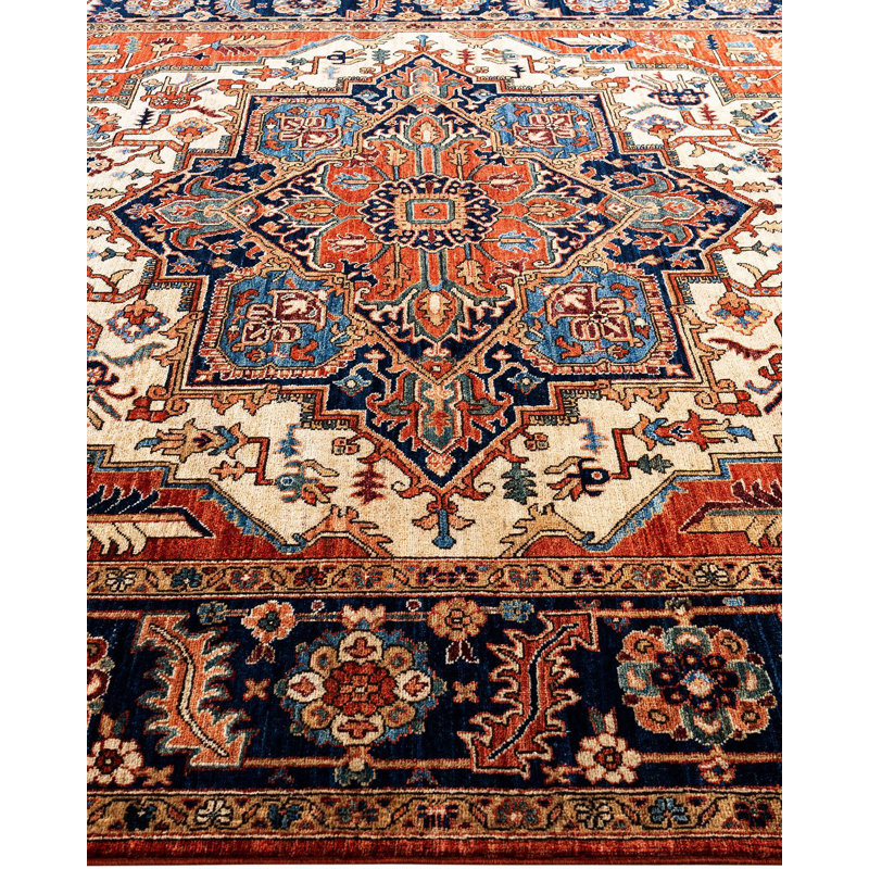 Serapi One-of-a-Kind 8' 4" X 9' 9" Hand Knotted Area Rug