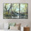 Ruisseau - ensemble d'art mural sur toile encadré paysage de 3
