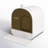 Sabrina Plastic Enclosed Litter Box with Scoop-69812522
