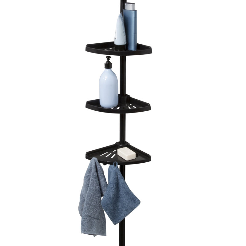 Racette Suction Stainless Steel Shower Caddy