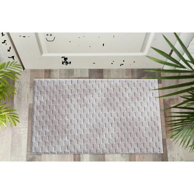 Rectangle Geometric and Abstract Berber Area Rug