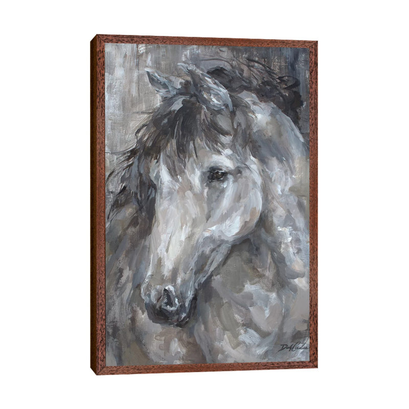 Grace 1 Piece Wall Art on Canvas, 101.6 cm H x 66.04 cm W, Brown Framed