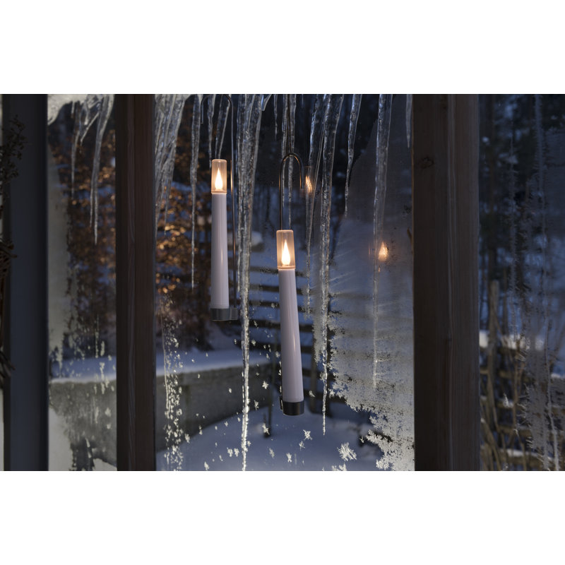 Unscented Flameless Candle with Metal Holder