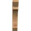 5 1/2"W x 28"D x 32"H Imperial Slat Smooth Bracket, Douglas Fir-93350151-111565011