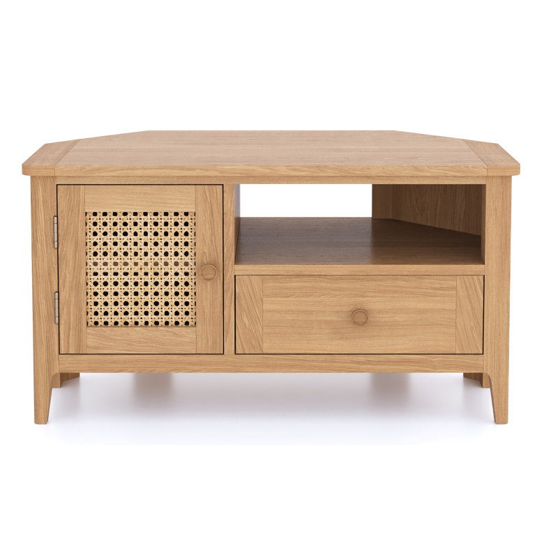 Maximilien Unfinished Corner TV Stand for TVs up to 32"