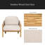 Fauteuil club d'extérieur en bois-695955177