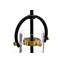 Dawson 1-Light Dimmable Glass Globe Pendant-1837331974