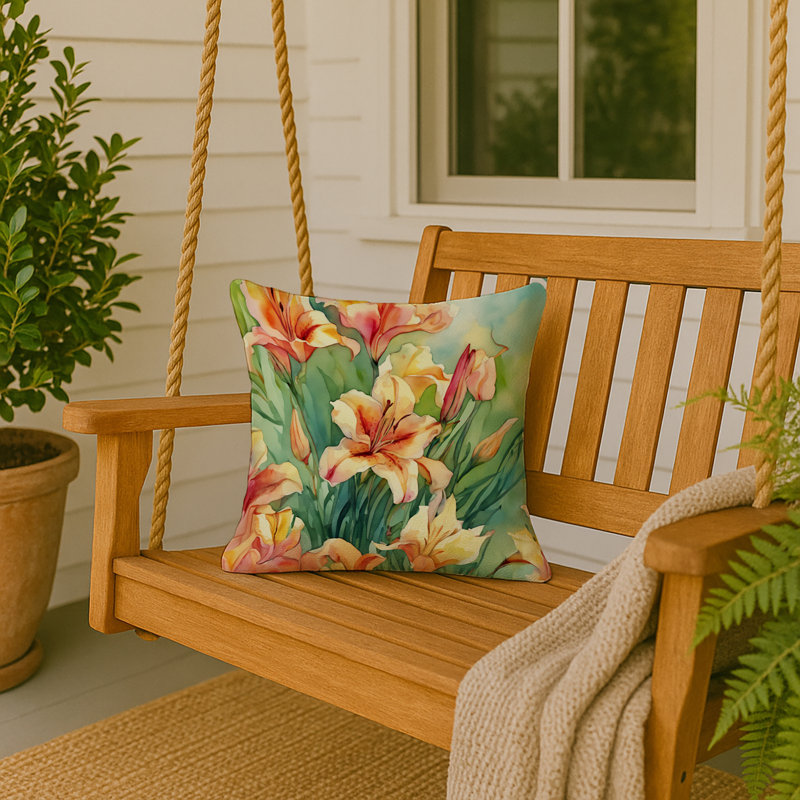 Coussin Utah Sego, Carré 18 po