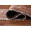 Tapis de couloir rose à motif géométrique traditionnel 2x9