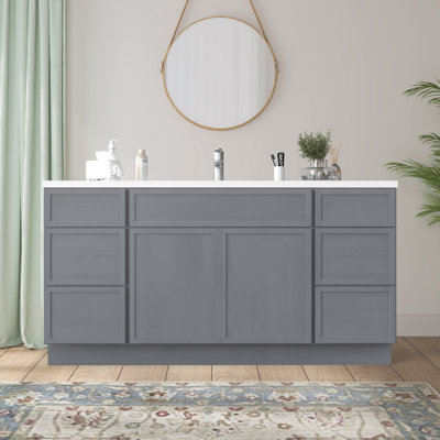 Base de meuble-lavabo simple 60 po seulement