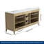 Meuble-lavabo double 72 po Aura avec plateau et dosseret en marbre d'ingénierie Aura-1010431989-859022393