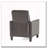 27.5" Push Back Recliner Chair Upholstered Recliner Armchair with Solid Beech Wood Legs-36614787-36614843