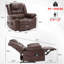 Fauteuil inclinable de massage en cuir respirant-1584852659
