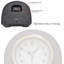 Aatiqah Analog Electric Tabletop Clock-344572878