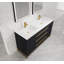 Ensemble de meuble-lavabo double 60 po Carroll