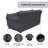 Terri 78'' Wide Acacia Patio Daybed Cover