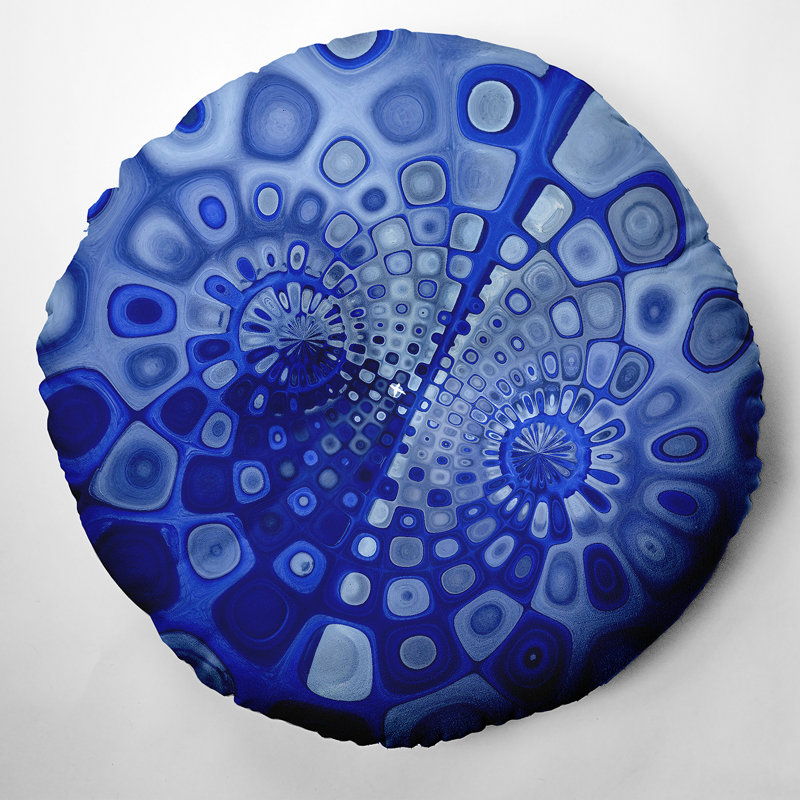 272_Oreiller de sol touffeté bohémien et éclectique, 26 po x 26 po