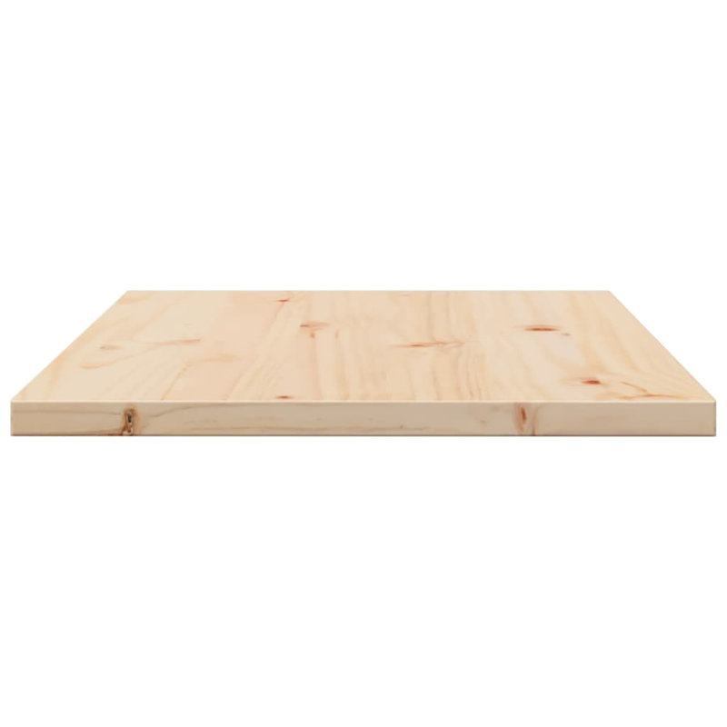  Bois de pin massif de table, H 1 po x l 19,7 po x P 31,5 po