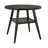 Griggsville Black Finish 44" Round Counter Height Dining Set - 5-Piece, Vegan Leather Chairs-968904337
