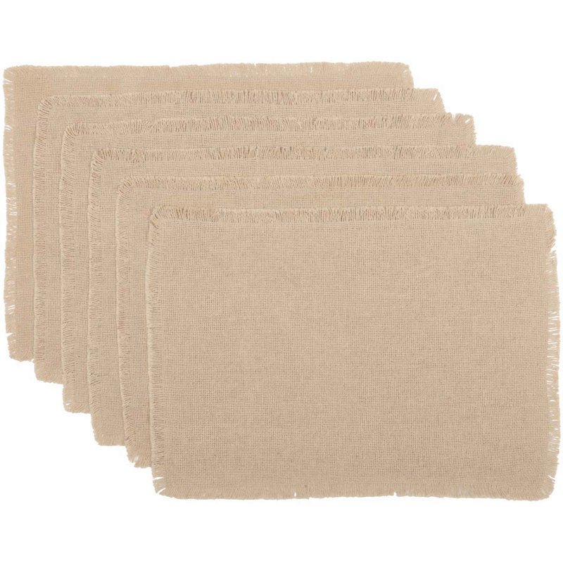 Castiglione 100% Cotton Solid Colour Rectangle Placemat