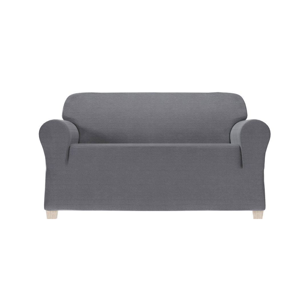 Chenille Stretch Sofa Eider & Ivory™ Upholstery
