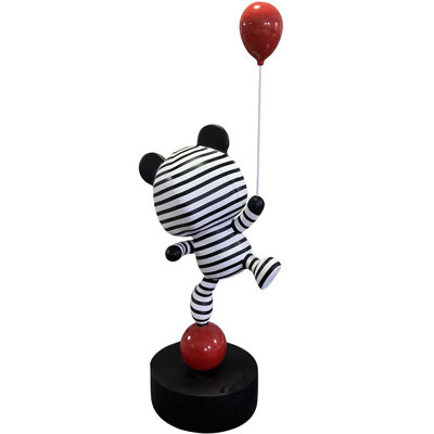 Sculpture bouffon panache