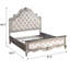 Lit tapissier Sequoia-96151137
