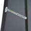 Metal Arch Floor Mirror