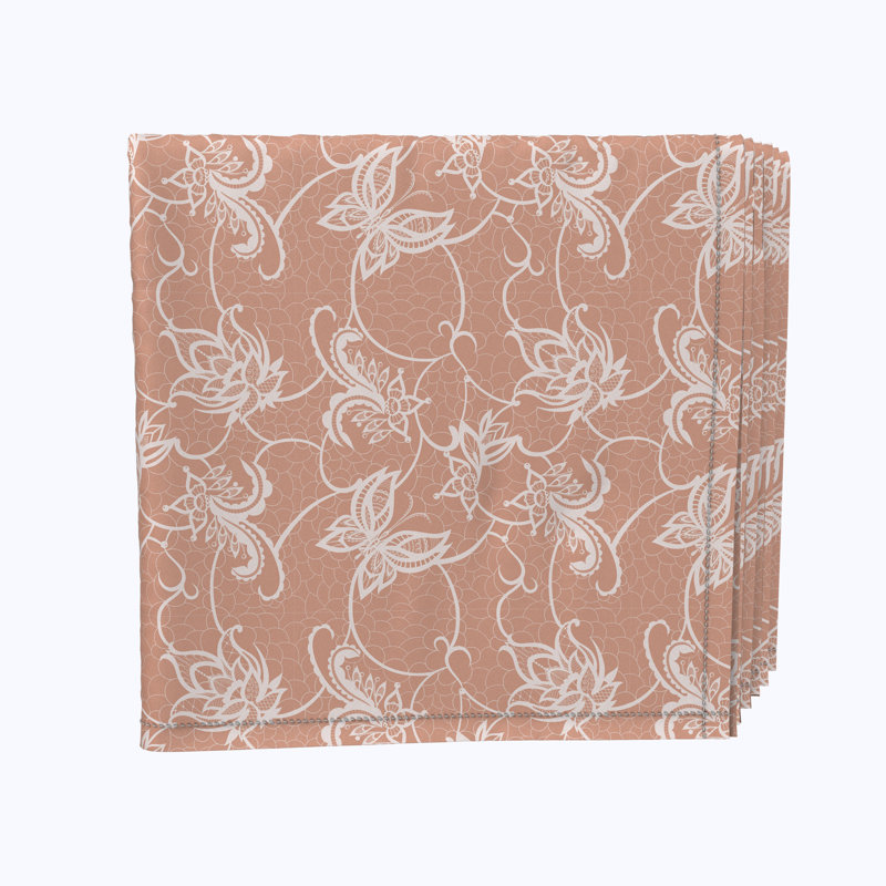 Polyester Abstract Square Napkin