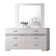 Commode double 6 tiroirs avec miroir Lauer