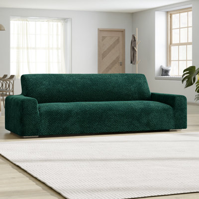 Stretchy Slipcover for Sofa - Soft to Touch & Easy to Clean - Velvet Collection