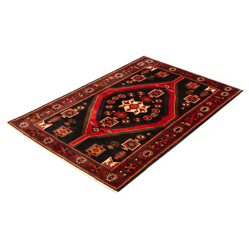 Tapis noir Andelz 4 pi 11 po x 7 pi 3 po
