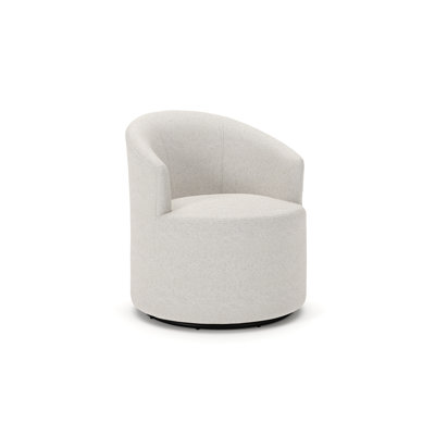 Deryn Upholstered Swivel Barrel Chair