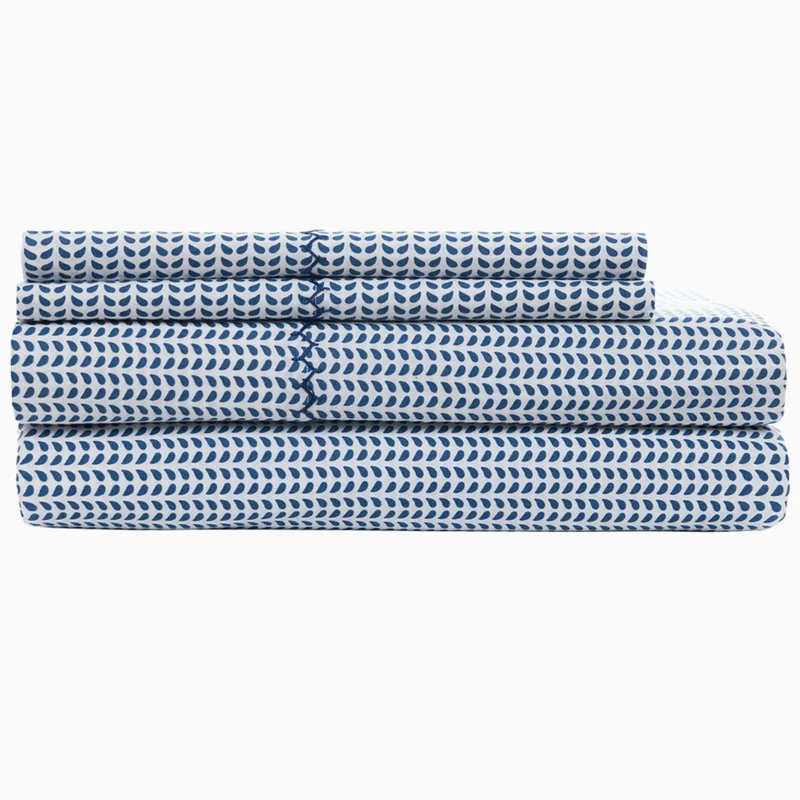 Cinde Navy - King Sheet Set