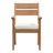 Cannon 6 - Person Rectangular Teak Outdoor Dining Set with Cushions