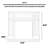 French Retro Fireplace Decorative Shelf-120484465-120484466
