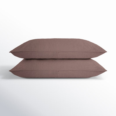 100% French Linen Pillowcase Set