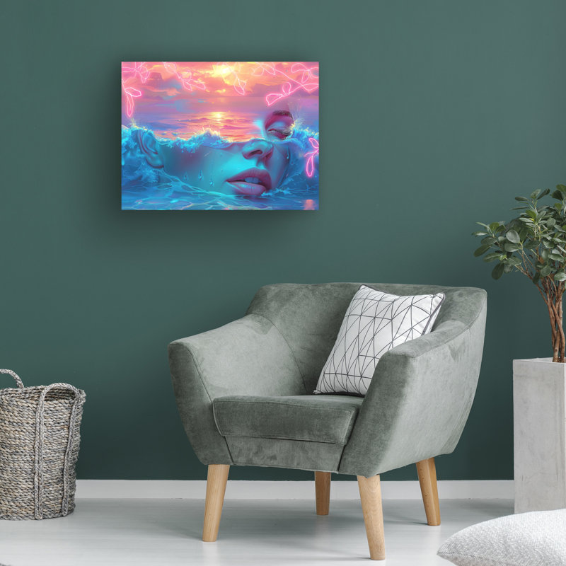 Art sur toile, bolologien, ray, Heere, H 14 po x l 19 po