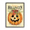 «Happy Halloween Jack-o-Lantern» encadré sur bois par Stephanie Workman Marrott, impression
