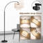 Lampe sur pied arquée 70,98 po Hicksley-1275399254
