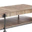 Table basse à roulettes avec rangement Jerami