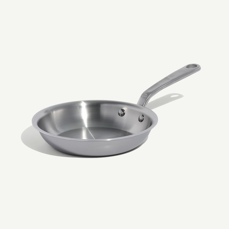 Stainless Clad Fry Pan, 8"