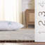 Tapis bleu / beige en viscose / laine / coton noué à la main Haj Jalili-89097933